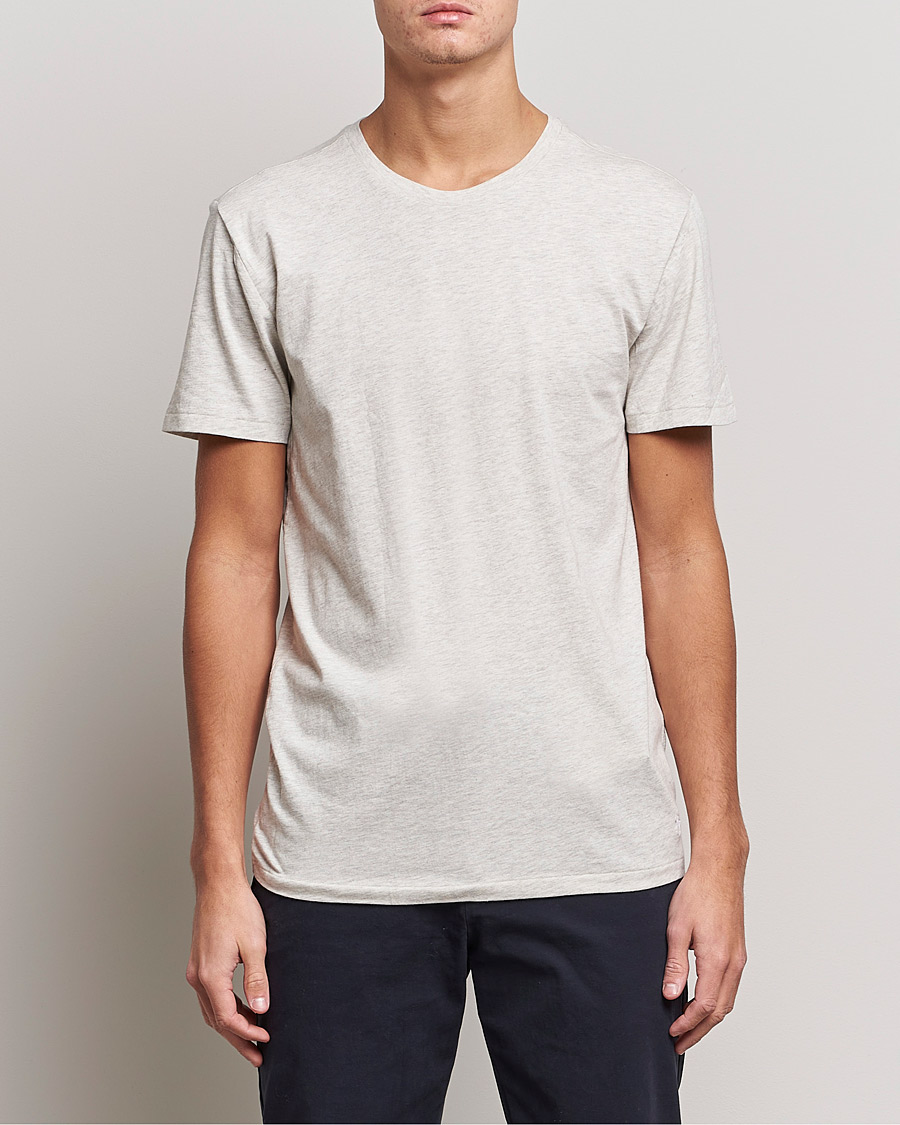 Herr | T-Shirts | Polo Ralph Lauren | 3-Pack Crew Neck T-Shirt Heather/Grey/Charcoal