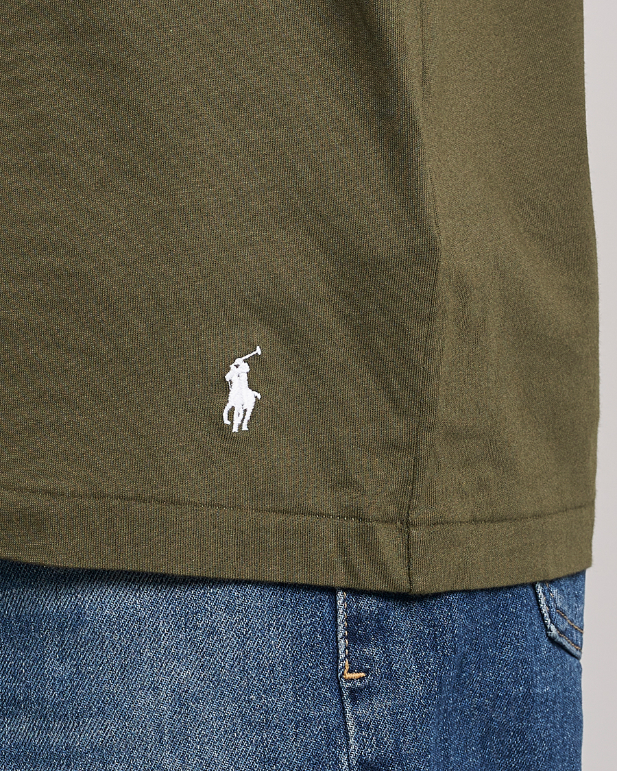 Herren | T-Shirts | Polo Ralph Lauren | 3-Pack Crew Neck T-Shirt Olive/Green/Dark Green