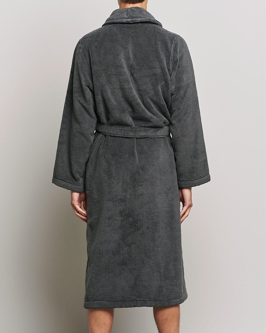Herren | Polo Ralph Lauren Cotton Terry Robe Dark Slate | Polo Ralph Lauren | Cotton Terry Robe Dark Slate
