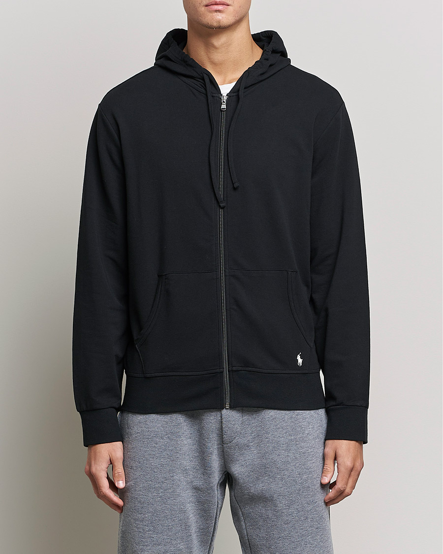Herren | Pullover | Polo Ralph Lauren | Cotton Jersey Long Sleeve Hoodie Black