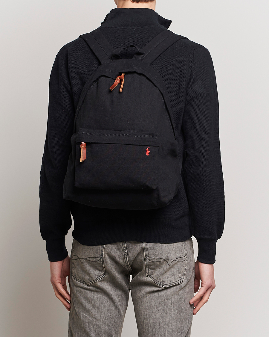 Herren | 20% sale | Polo Ralph Lauren | Canvas Backpack  Black