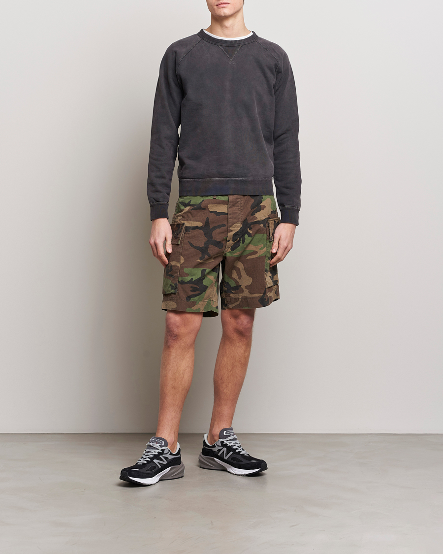 Herren | Shorts | RRL | Regiment Cargo Shorts Woodland Camo
