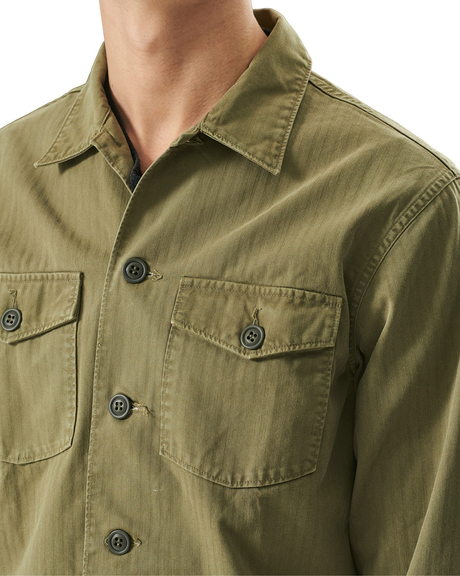 Herren | Hemden | RRL | Barrow Military Shirt Olive