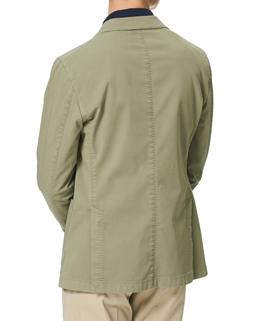 Herren | Sakkos | Boglioli | K Jacket Cotton Stretch Blazer Olive
