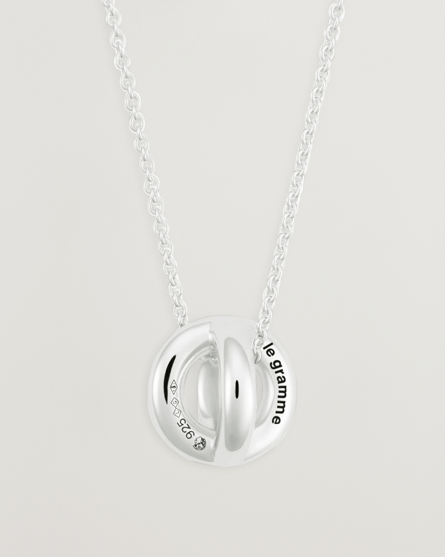 Herren | Schmuck | LE GRAMME | Entrelacs Pendant Necklace Sterling Silver 3g
