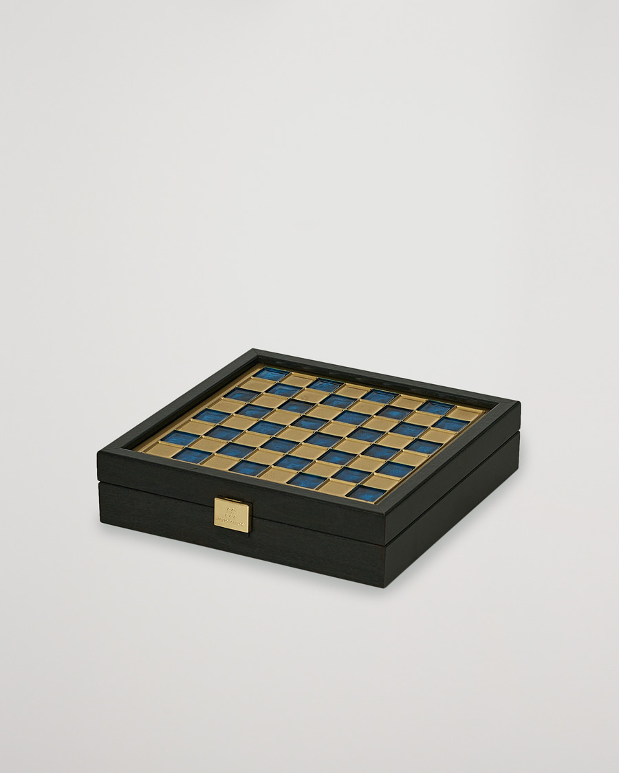 Herren | Special gifts | Manopoulos | Byzantine Empire Chess Set Blue