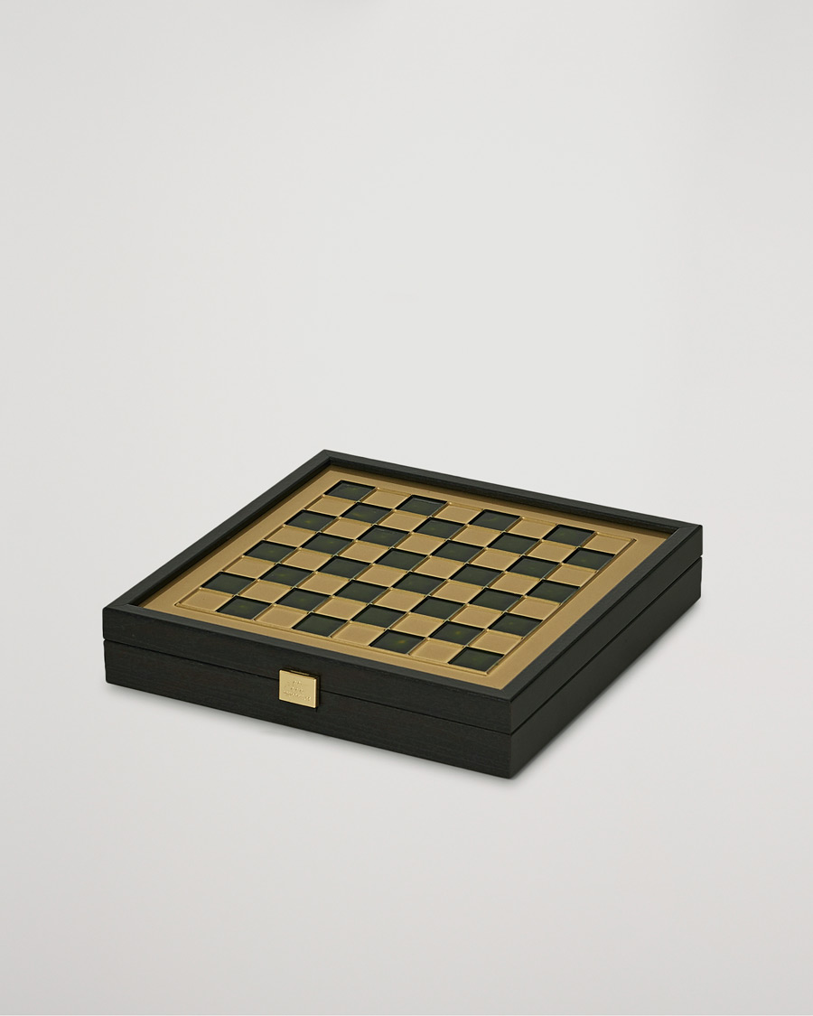 Herr | Spel & fritid | Manopoulos | Greek Roman Period Chess Set Green