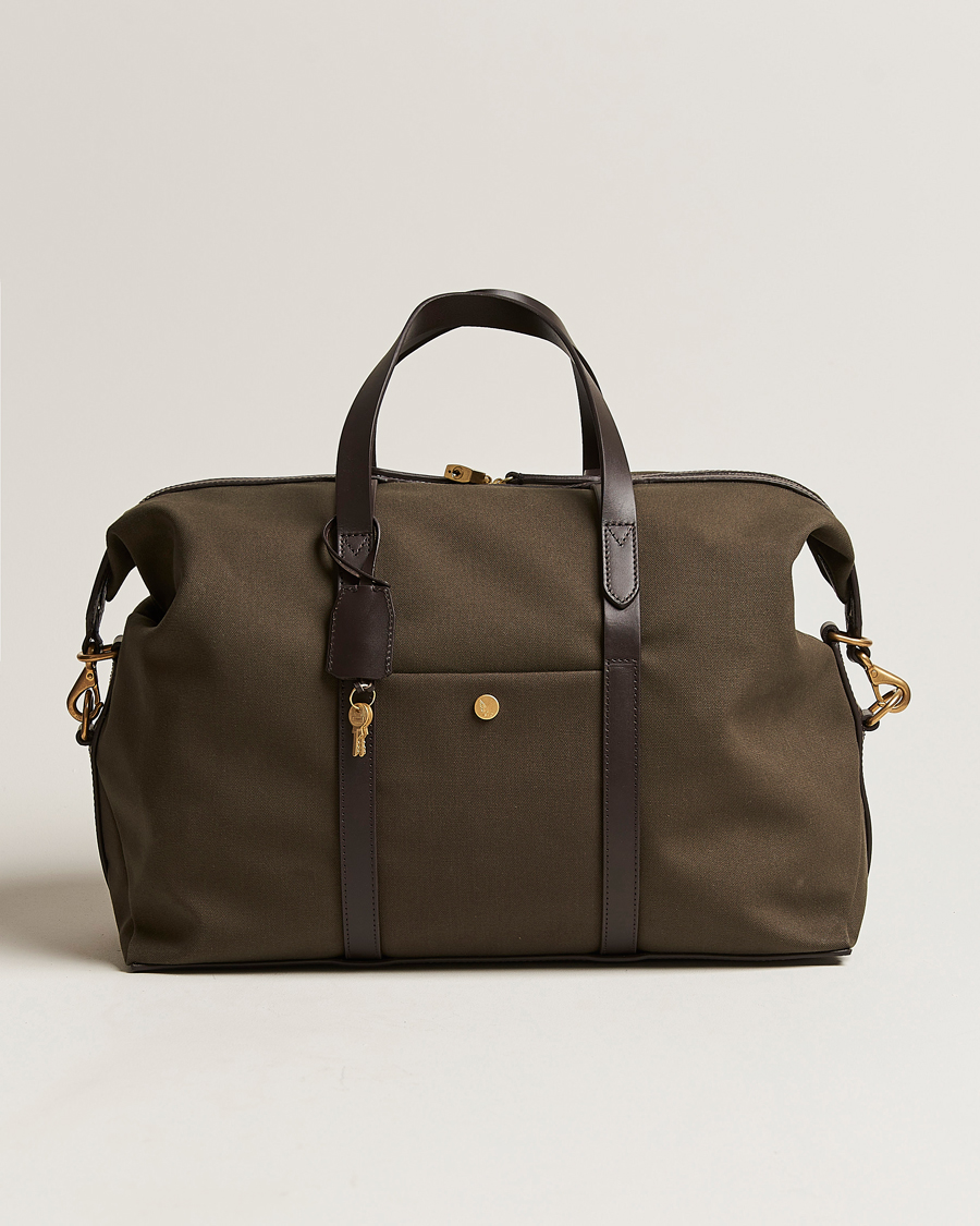 Herren | Taschen | Mismo | M/S Avail 48h Nylon Weekendbag Army/Dark Brown