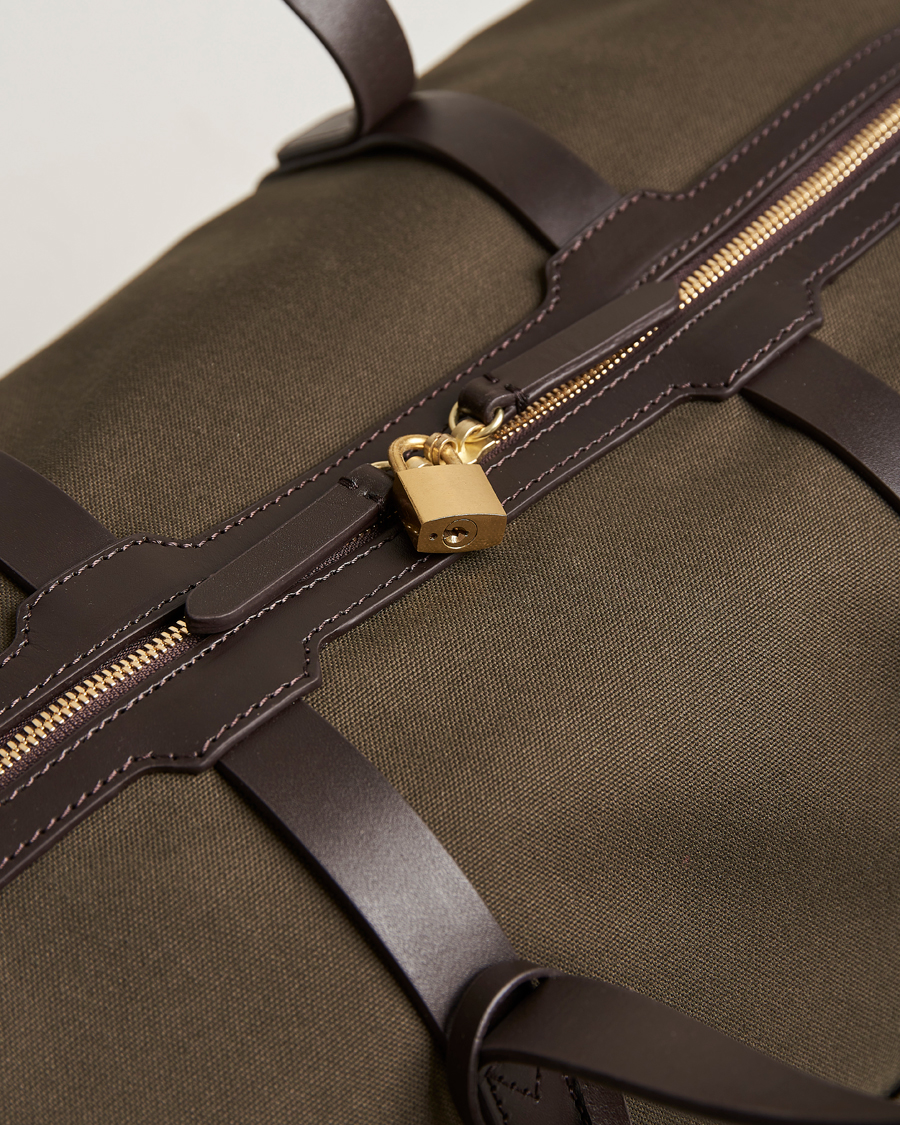 Herren | Taschen | Mismo | M/S Avail 48h Nylon Weekendbag Army/Dark Brown