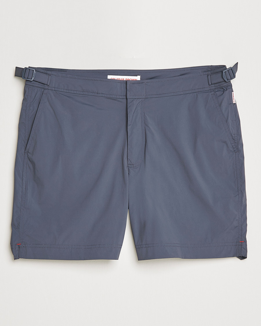 Herren | Orlebar Brown Bulldog Sport Swim Shorts Ebony | Orlebar Brown | Bulldog Sport Swim Shorts Ebony