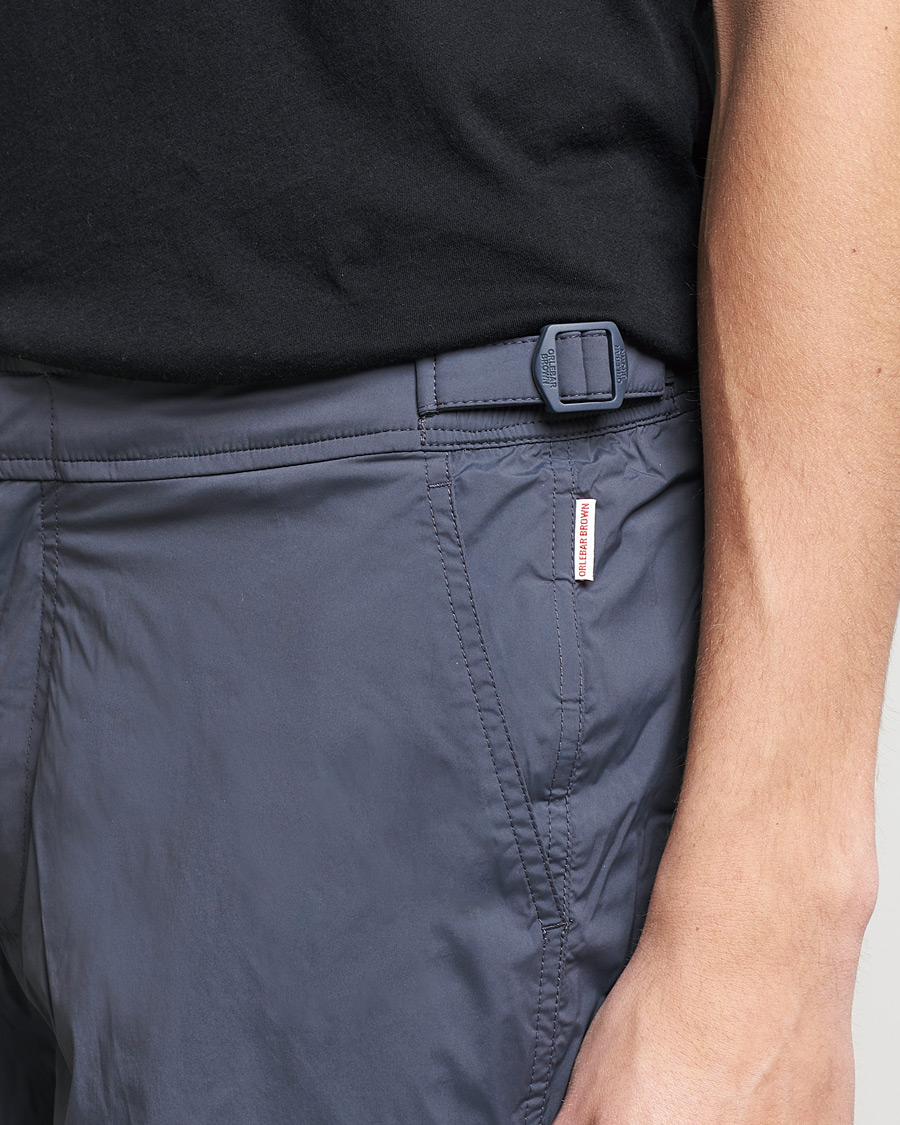 Herren | Orlebar Brown Bulldog Sport Swim Shorts Ebony | Orlebar Brown | Bulldog Sport Swim Shorts Ebony