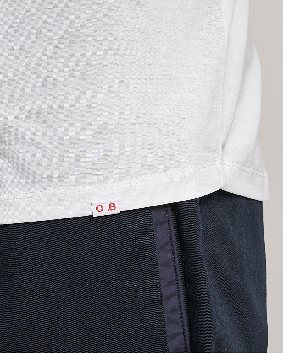 Herren | T-Shirts | Orlebar Brown | OB Crew Neck Mercerised Cotton Tee White
