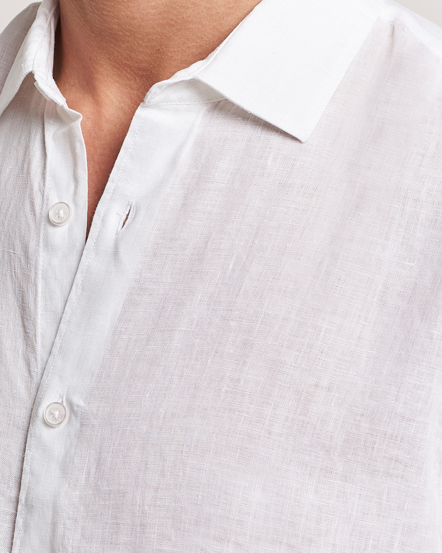 Herren | Hemden | Orlebar Brown | Giles Linen CLS Shirt White