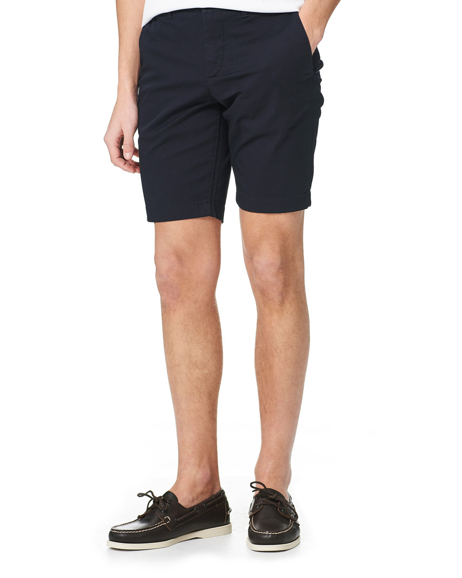 Herren | Shorts | Lacoste | Slim Fit Stretch Cotton Bermuda Shorts Navy Blue