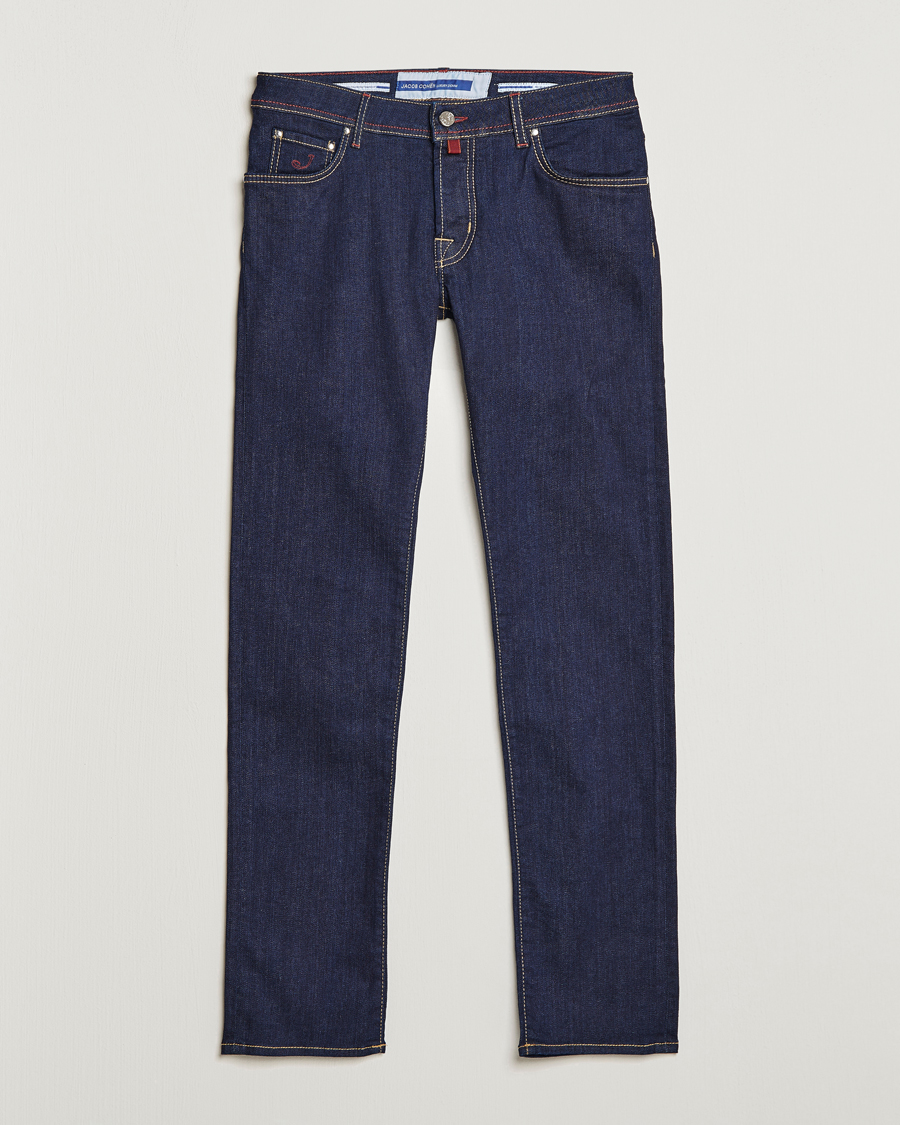 Herren | Jeans | Jacob Cohën | Nick 622 Slim Fit Stretch Jeans Rinse