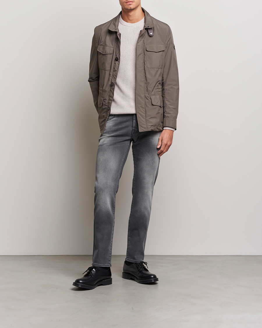 Herren | Jeans | Jacob Cohën | Nick 622 Slim Fit Stretch Jeans Black Medium Wash