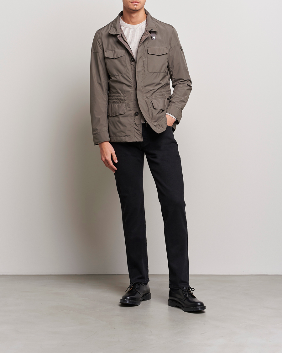 Herren | Jeans | Jacob Cohën | Nick 622 Slim Fit Stretch Jeans Black Dark Wash
