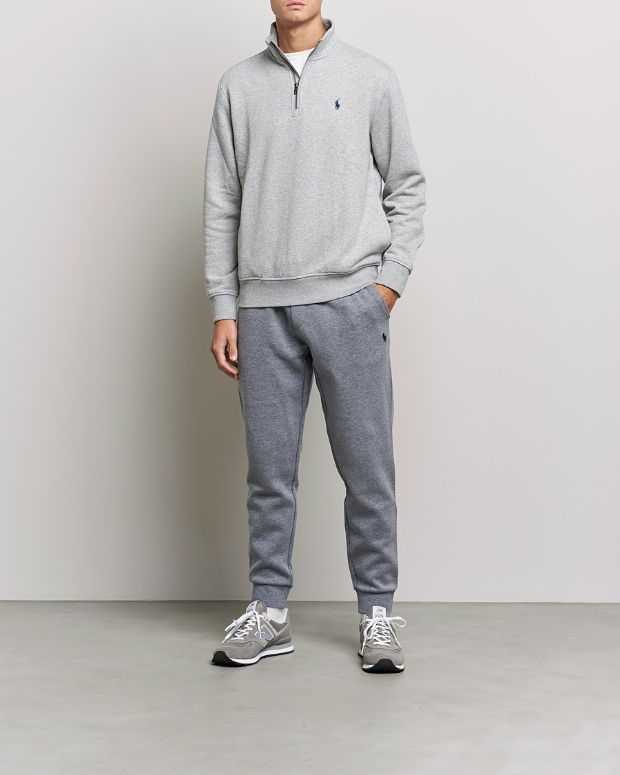 Herren | Pullover | Polo Ralph Lauren | Fleece Jersey Half Zip Andover Heather