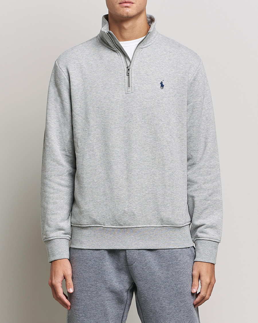 Herren | Pullover | Polo Ralph Lauren | Fleece Jersey Half Zip Andover Heather