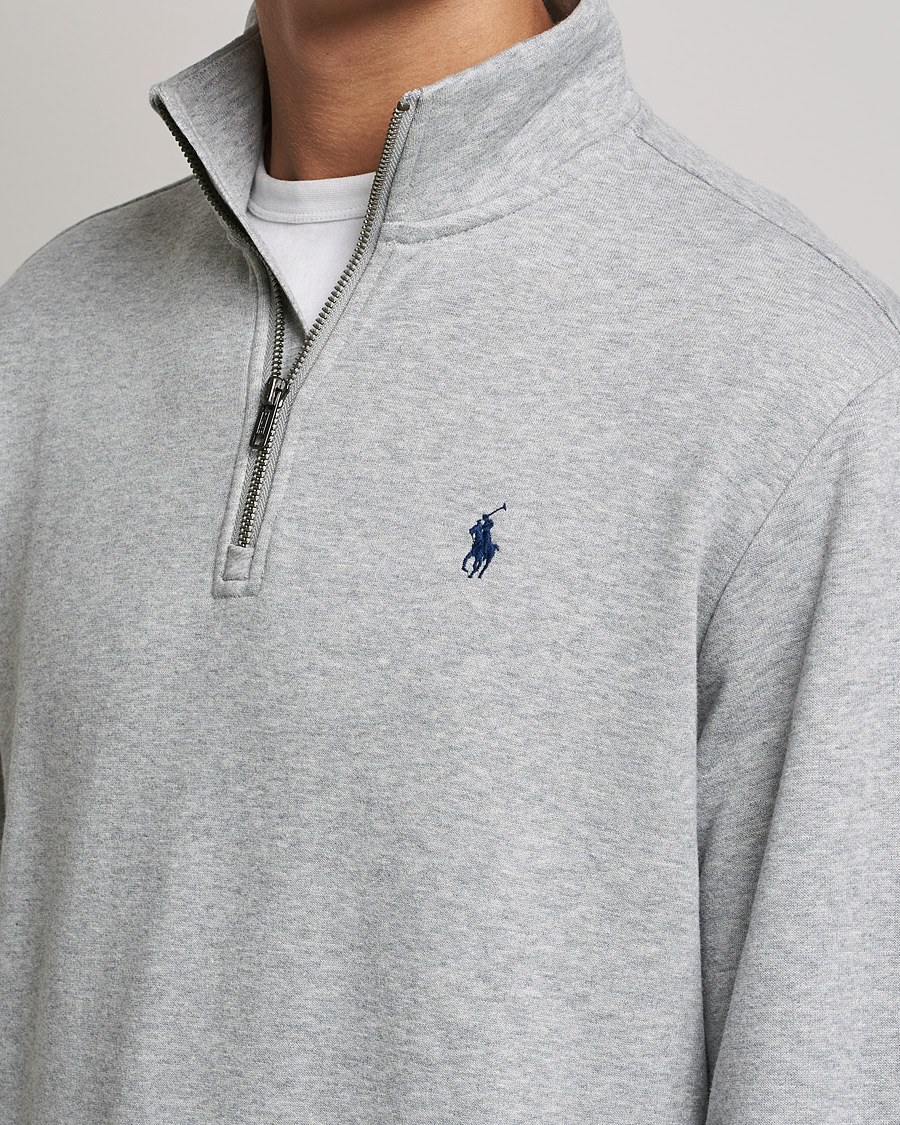 Herren | Pullover | Polo Ralph Lauren | Fleece Jersey Half Zip Andover Heather