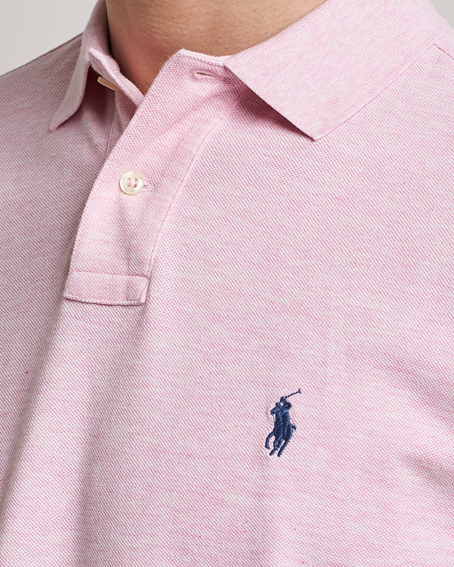 Herren | Poloshirts | Polo Ralph Lauren | Custom Slim Fit Polo Bath Pink Heather