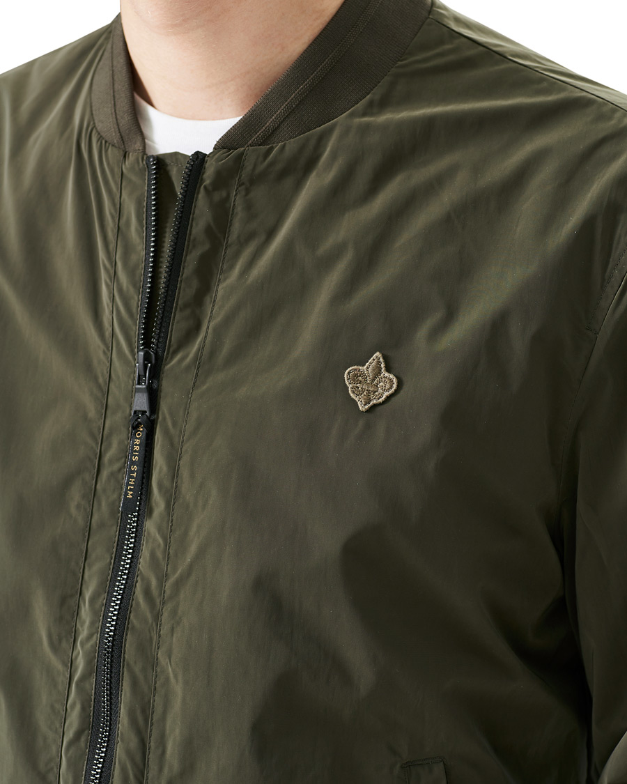 Herren | Jacken | Morris | Nicolas Nylon Bomber Jacket Olive