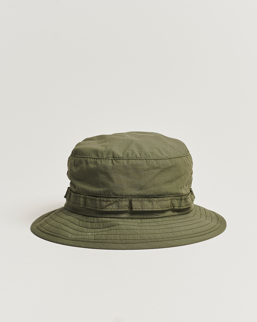 Herren | BEAMS PLUS Ripstop Jungle Hat Olive | BEAMS PLUS | Ripstop Jungle Hat Olive