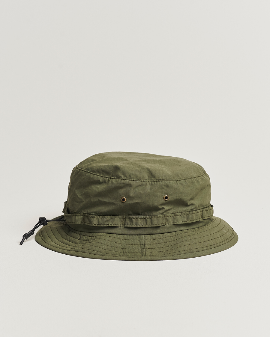 Herren | BEAMS PLUS Ripstop Jungle Hat Olive | BEAMS PLUS | Ripstop Jungle Hat Olive