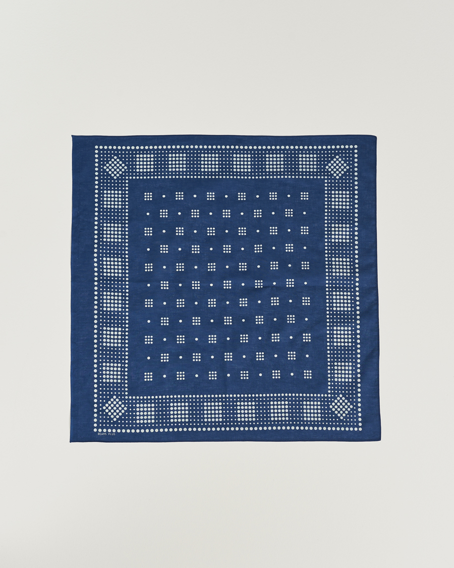 Herren | BEAMS PLUS Bandana 2-Pack Navy | BEAMS PLUS | Bandana 2-Pack Navy