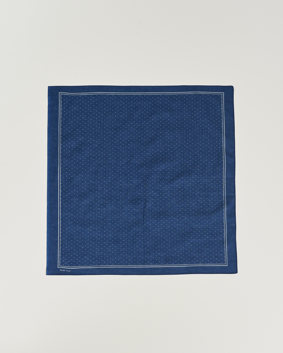 Herren | BEAMS PLUS Bandana 2-Pack Navy | BEAMS PLUS | Bandana 2-Pack Navy