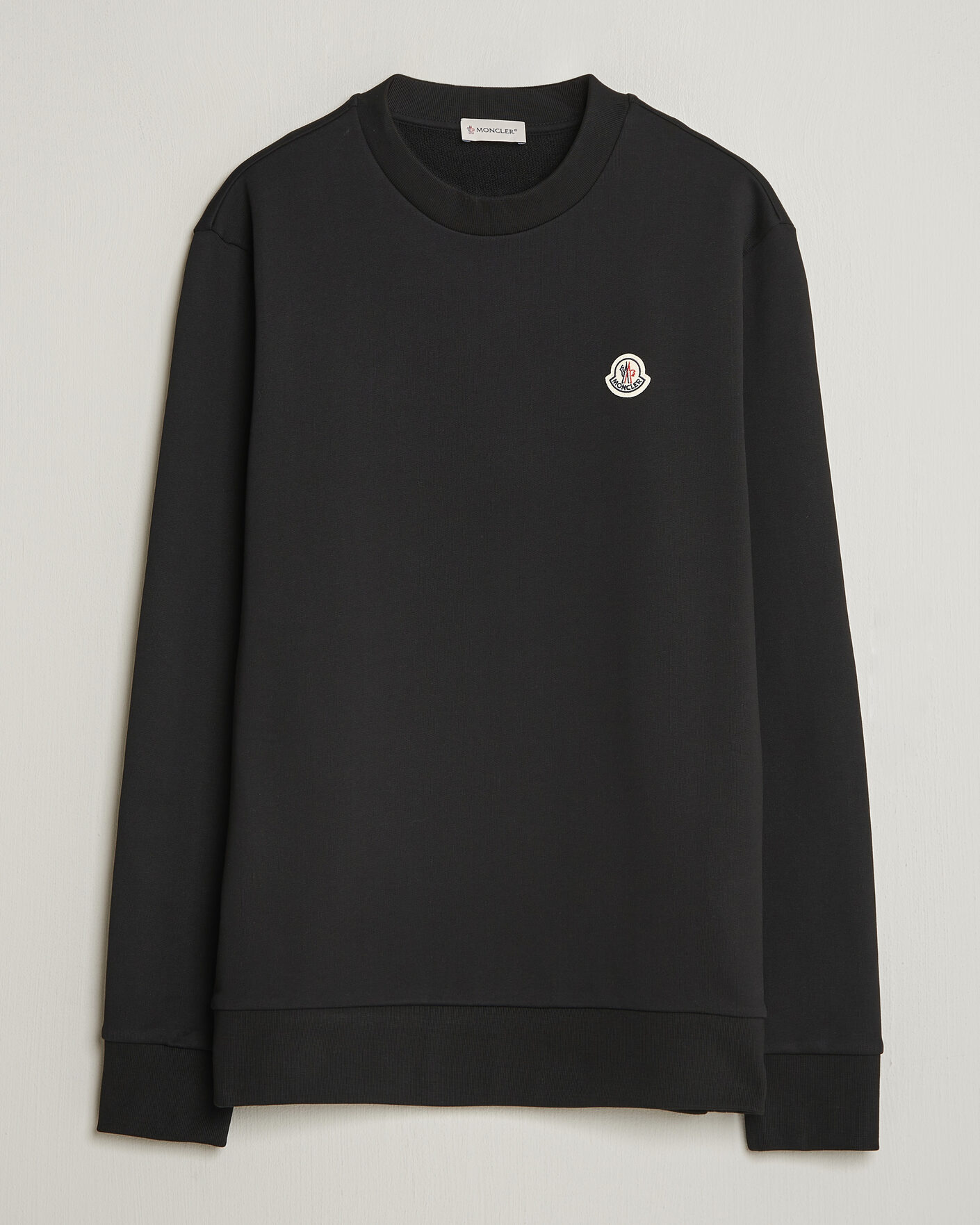 Herren | Pullover | Moncler | Logo Sweatshirt Black