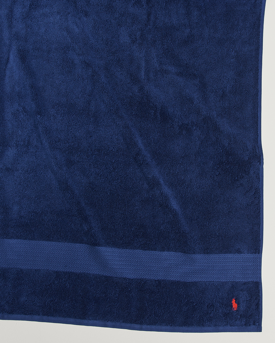 Herren | Ralph Lauren Home Polo Player Bath Sheet 90x170 Marine | Ralph Lauren Home | Polo Player Bath Sheet 90x170 Marine