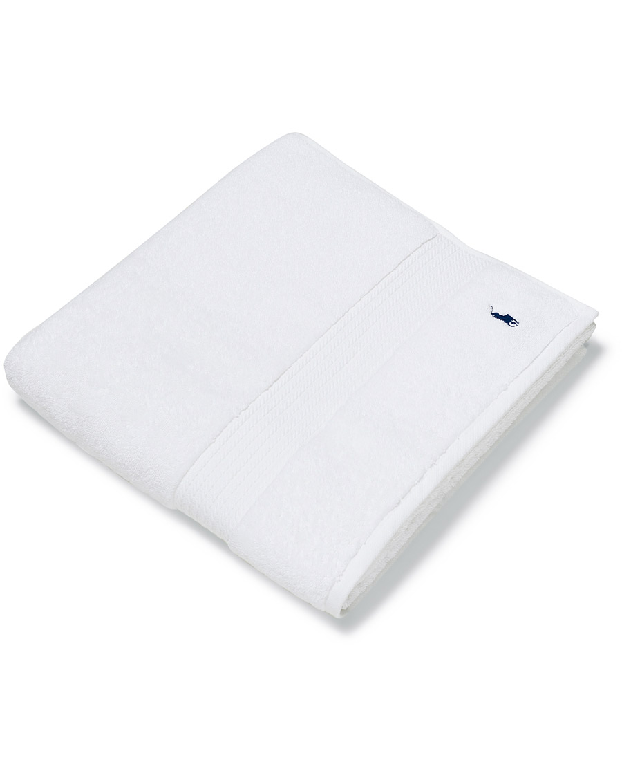 Herren | Ralph Lauren Home Polo Player Bath Sheet 90x170 White | Ralph Lauren Home | Polo Player Bath Sheet 90x170 White