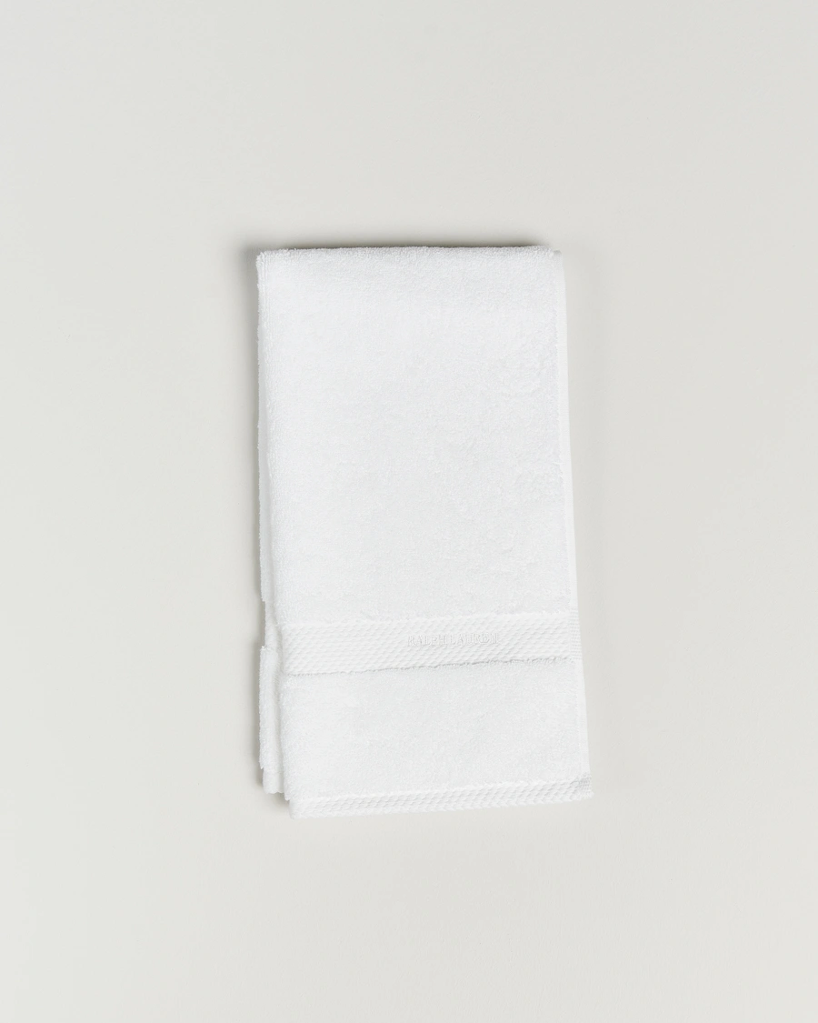 Herren | Ralph Lauren Home Avenue Guest Towel 42x70 White | Ralph Lauren Home | Avenue Guest Towel 42x70 White