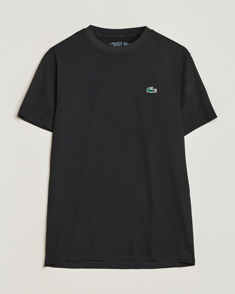 Herren | T-Shirts | Lacoste | Sport Performance Crew Neck T-Shirt Black
