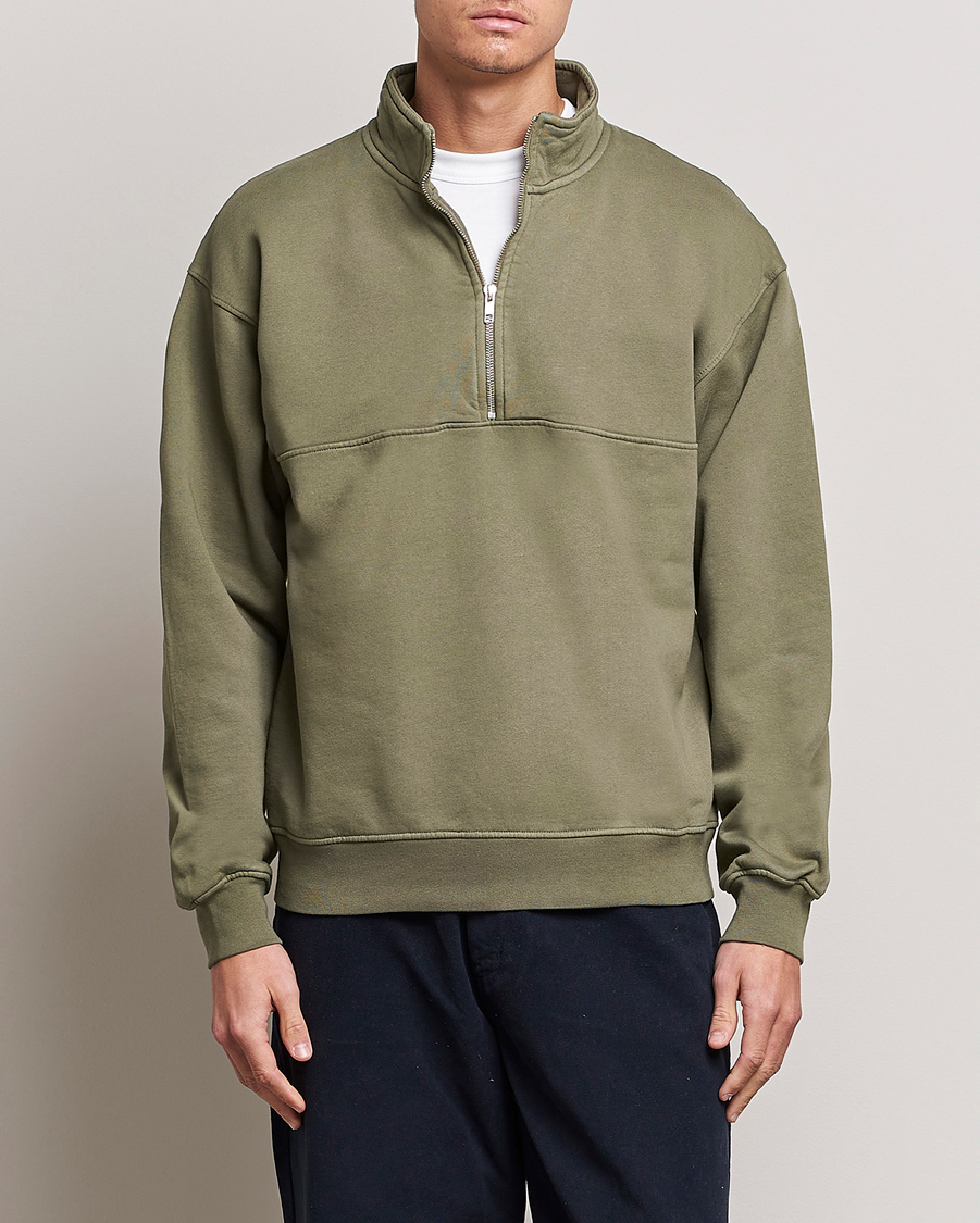 Herren | Special gifts | Colorful Standard | Classic Organic Half-Zip Dusty Olive