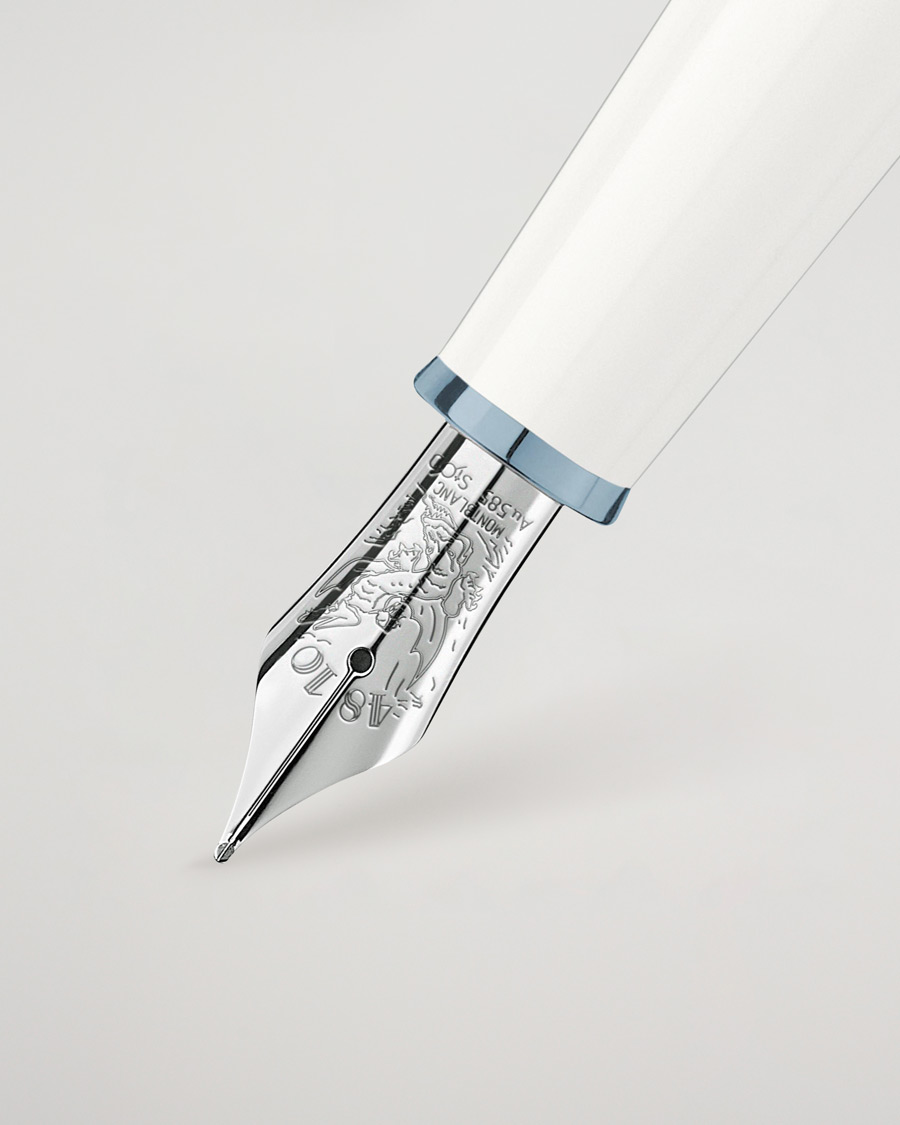 Men | Pens | Montblanc | Meisterstück Glacier Classique Fountain Pen White