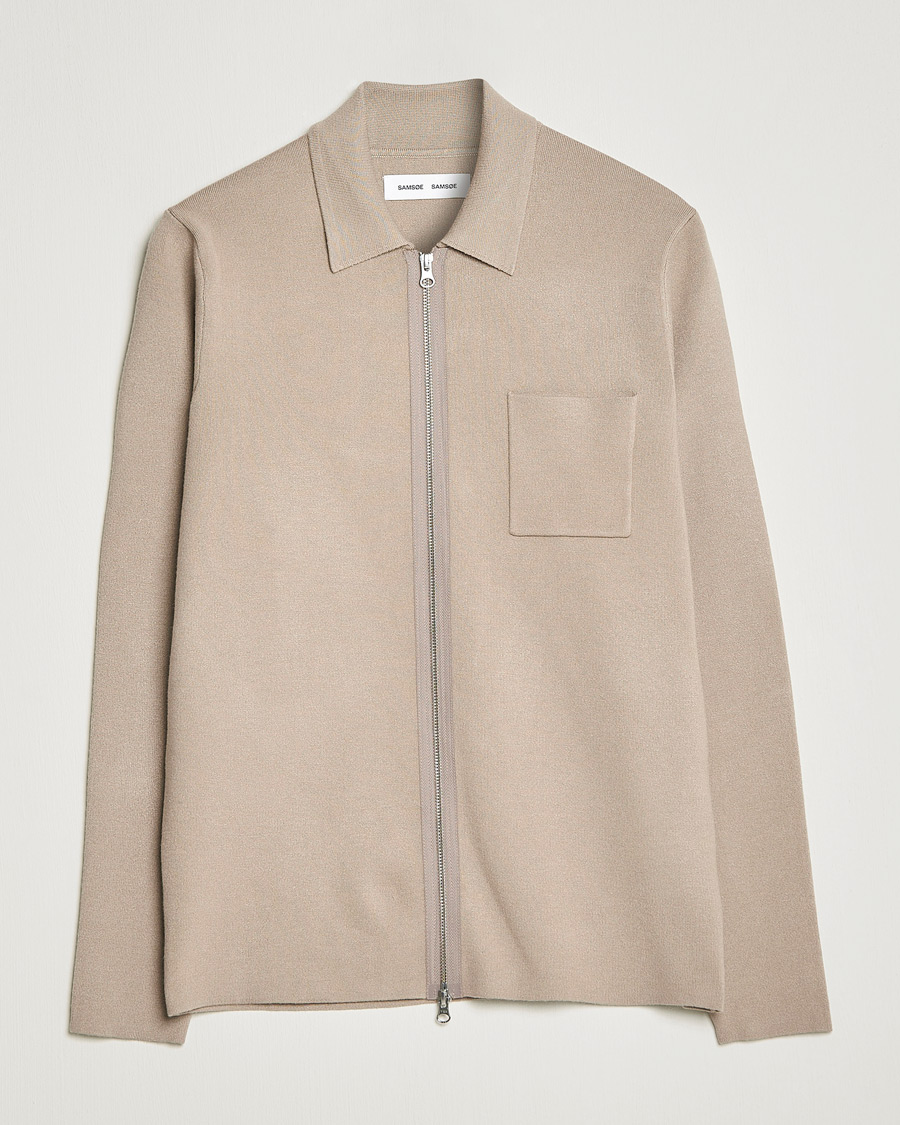 Herren | Pullover | Samsøe Samsøe | Guna Full Zip Pure Cashmere
