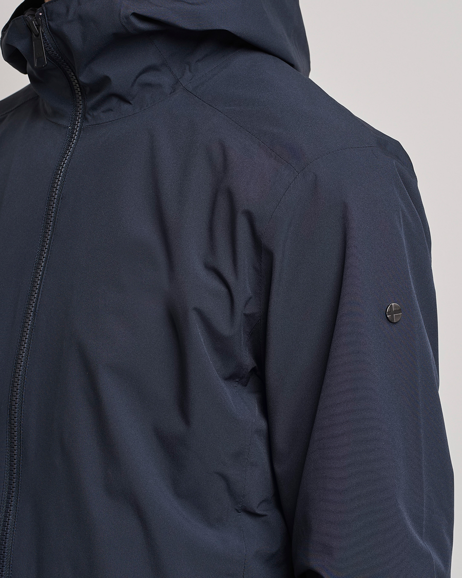 Herren | Jacken | Scandinavian Edition | Hood Waterproof Jacket Midnight Blue
