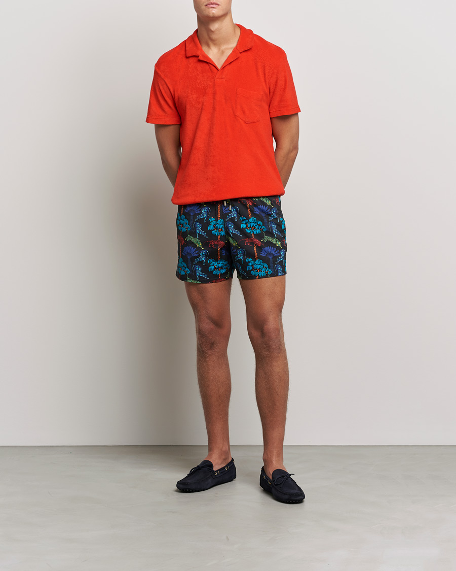 Herren | Badehosen | Vilebrequin | Moorise Swim Shorts Noir