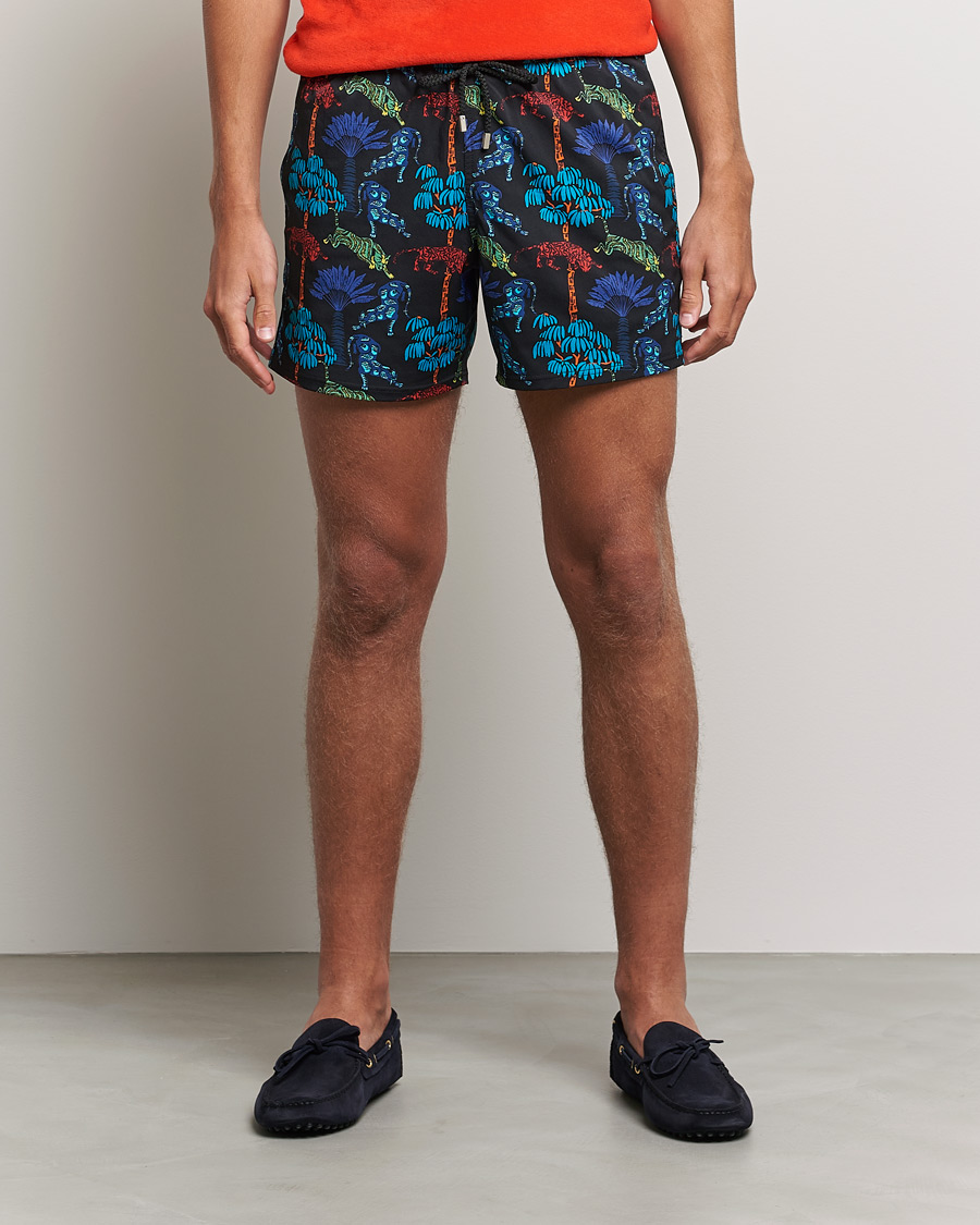 Herren | Badehosen | Vilebrequin | Moorise Swim Shorts Noir
