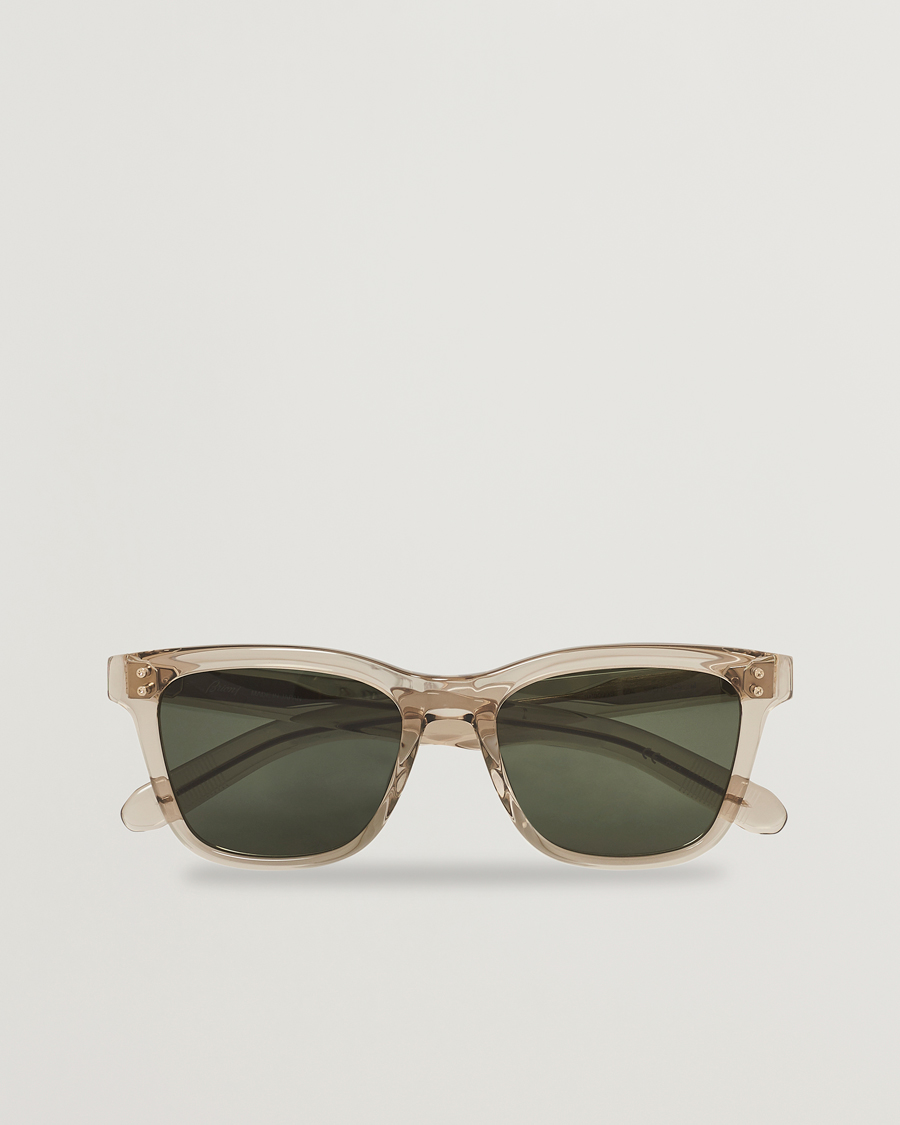 Herren | Brioni BR0099S Sunglasses Beige/Green | Brioni | BR0099S Sunglasses Beige/Green