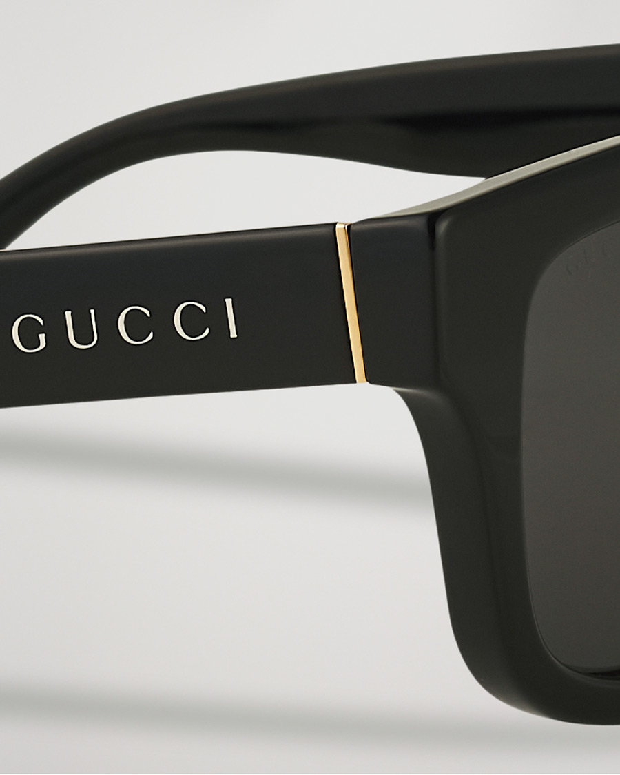Herren | Gucci GG1135S Sunglasses Black/Grey | Gucci | GG1135S Sunglasses Black/Grey