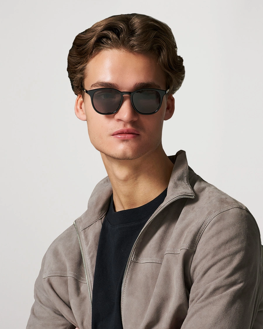 Herren | Accessoires | Gucci | GG1157S Sunglasses Black/Grey
