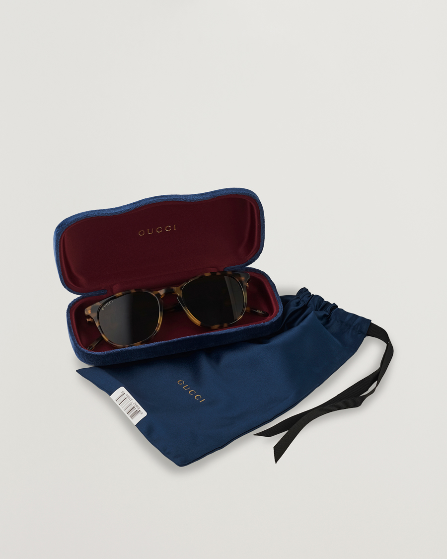 Herren | Gucci GG1157S Sunglasses Havana/Green | Gucci | GG1157S Sunglasses Havana/Green