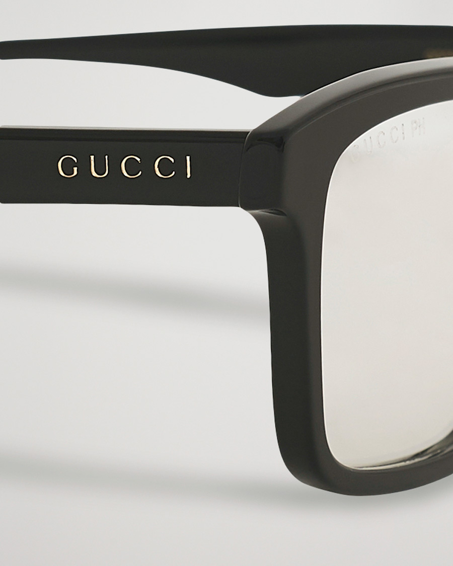 Herren | Gucci GG0964S Photochromic Sunglasses Black/Transparent | Gucci | GG0964S Photochromic Sunglasses Black/Transparent