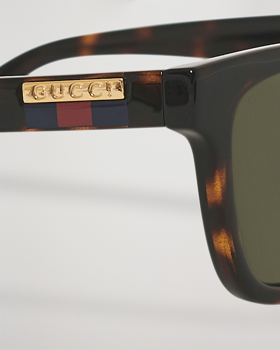 Herren | Gucci GG1116S Sunglasses Havana/Green | Gucci | GG1116S Sunglasses Havana/Green