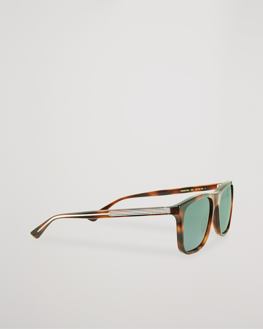 Herren | Gucci GG0381SN Sunglasses Havana/Blue | Gucci | GG0381SN Sunglasses Havana/Blue