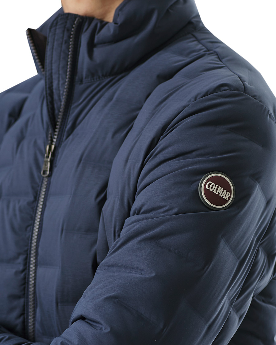 Herren | Jacken | Colmar | Lightweight Square Down Jacket Navy