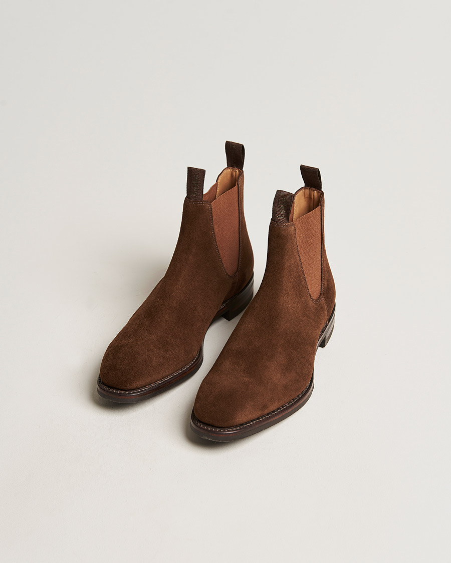 Men | Winter shoes | Loake 1880 | Chatsworth Chelsea Boot Tobacco Suede